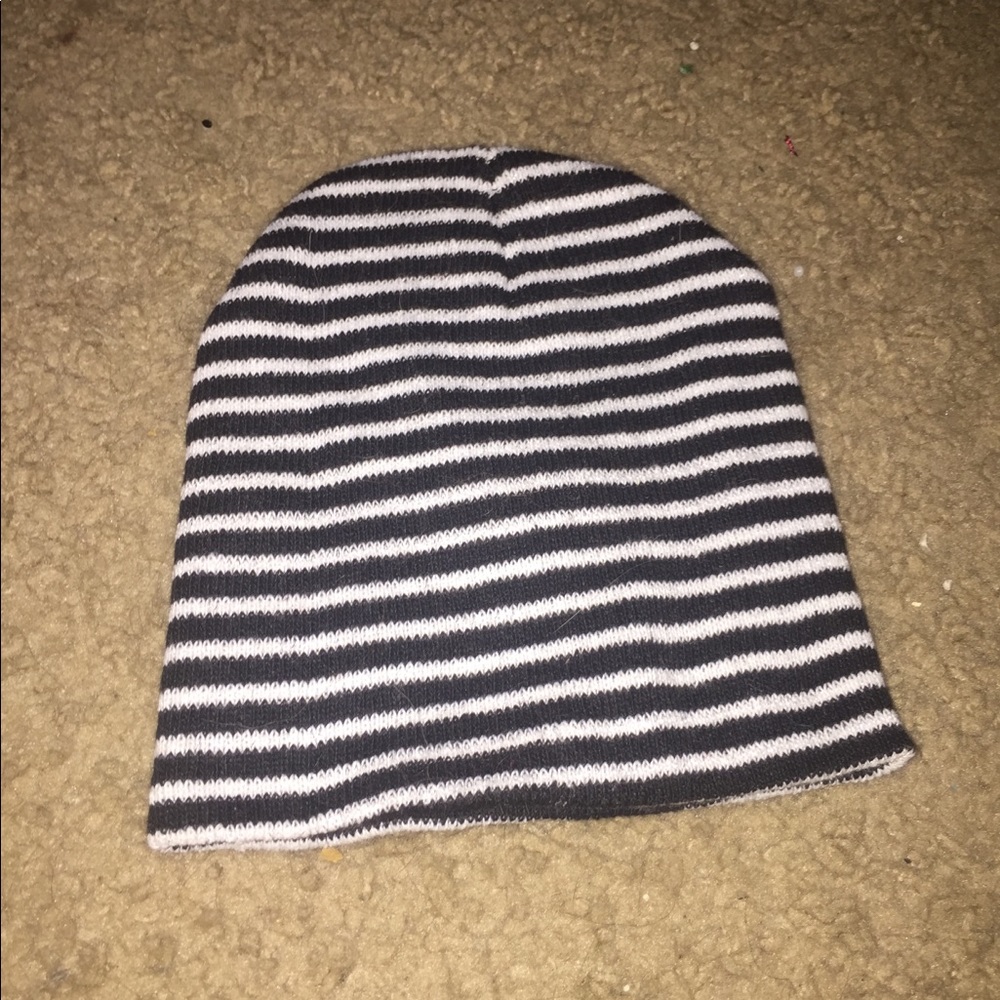 Striped Beanie
